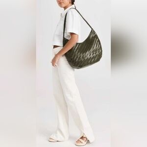 Anthropologie Leather Bembien Bobbie Elegant Woven Women's Bag